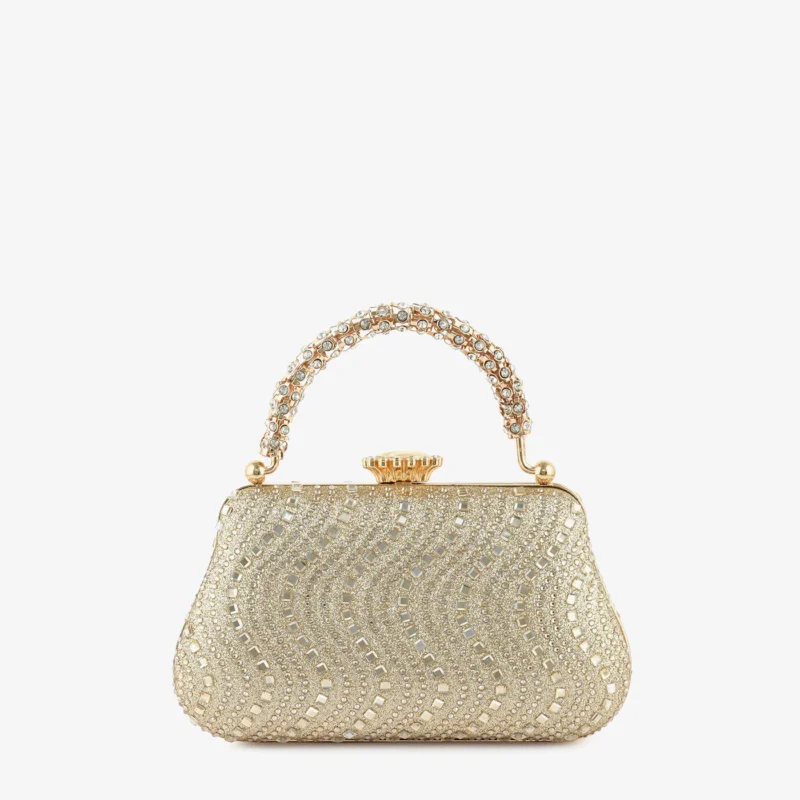 The Gilded Cascade Clutch